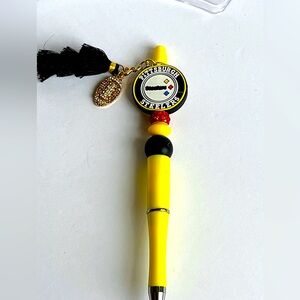 Pittsburgh Steelers Bling Boujee Handmade Writing Pen